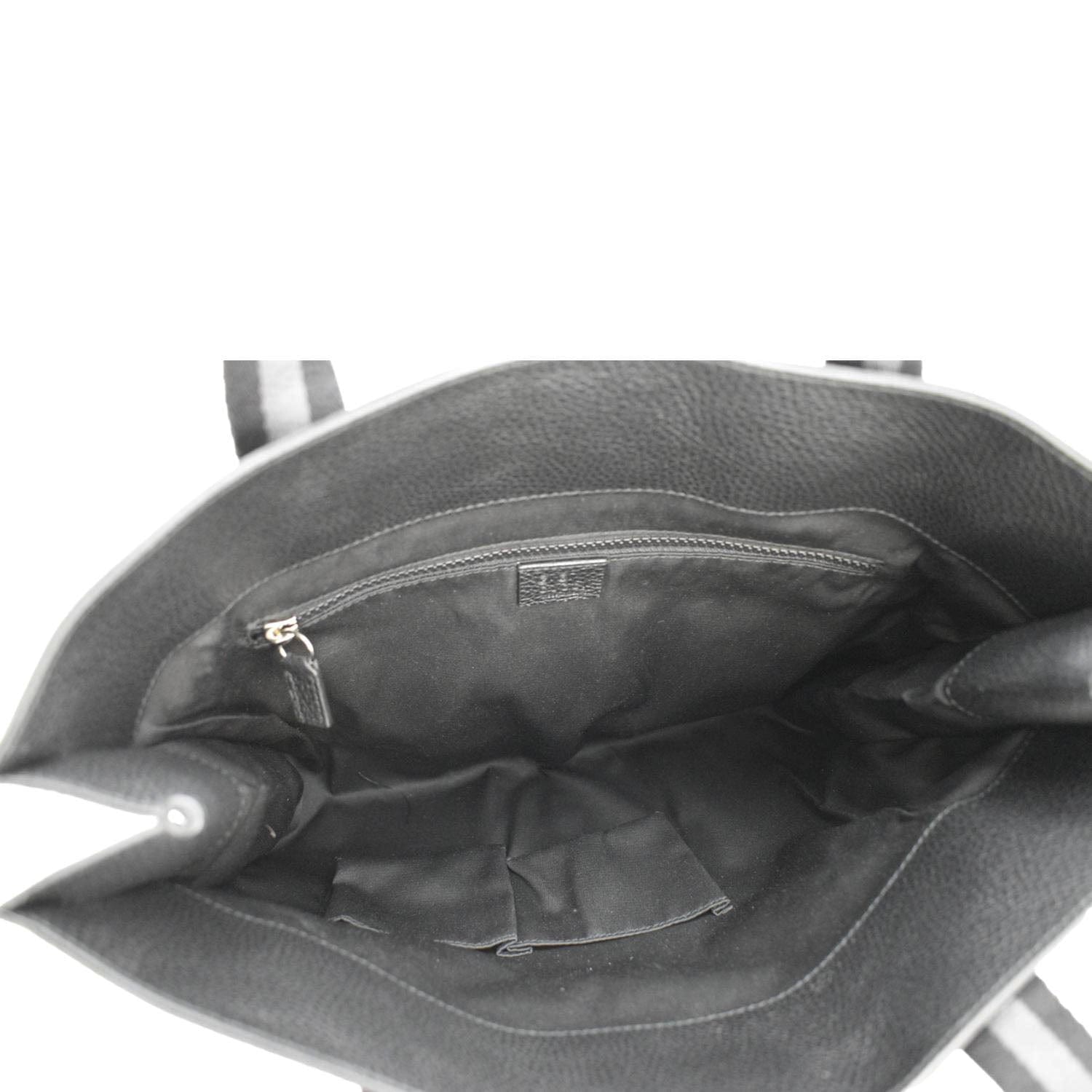 GUCCI Gucci Supreme Nylon Tote Bag Black 449178