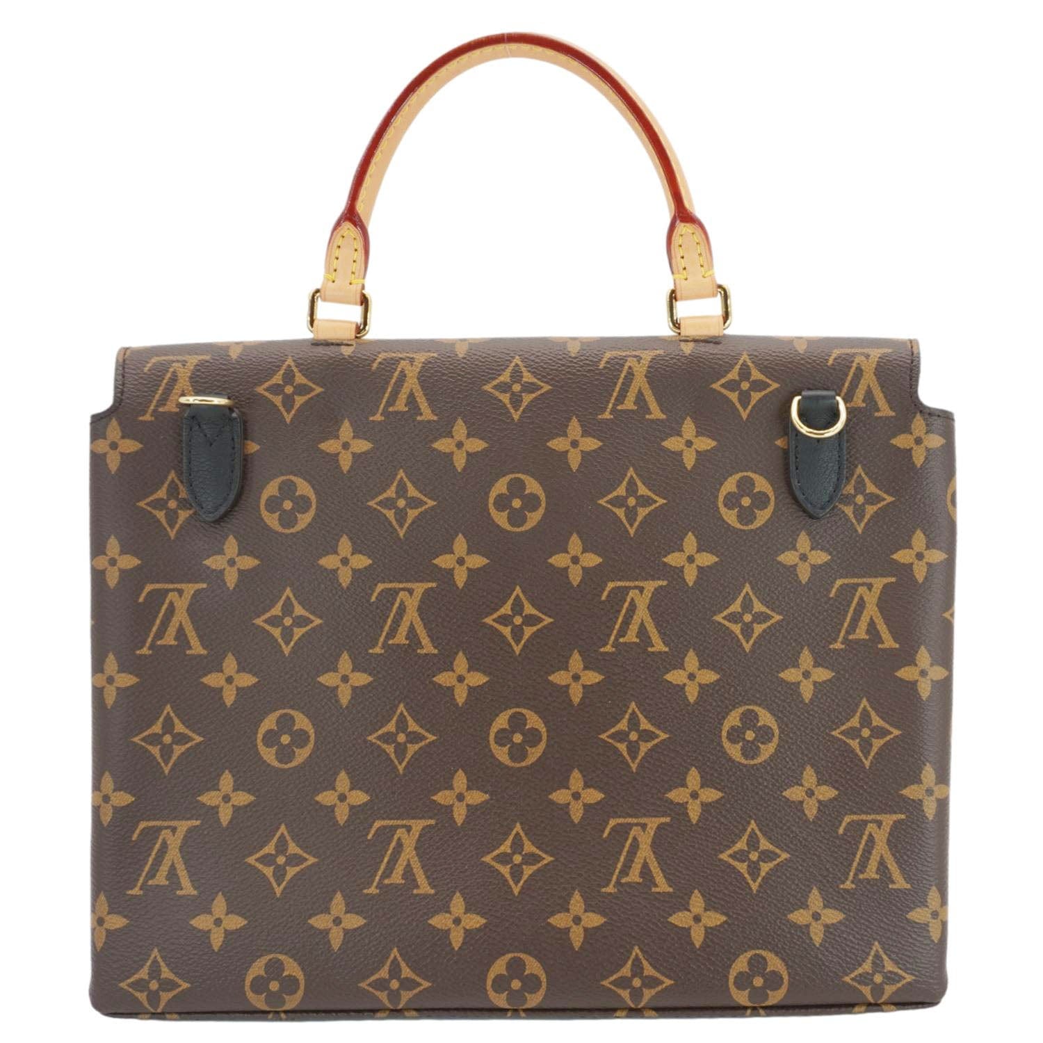 LOUIS VUITTON Marignan Monogram Canvas Shoulder Bag Brown