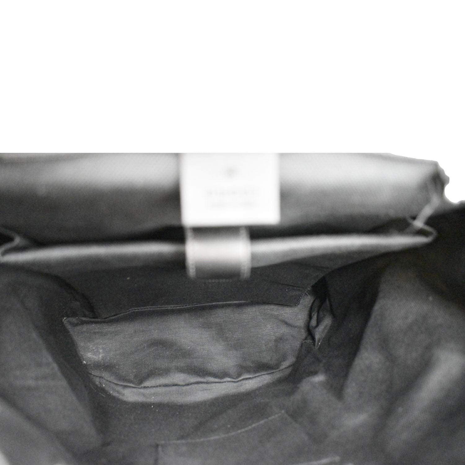 GUCCI Gucci Supreme Canvas Backpack Black 495563