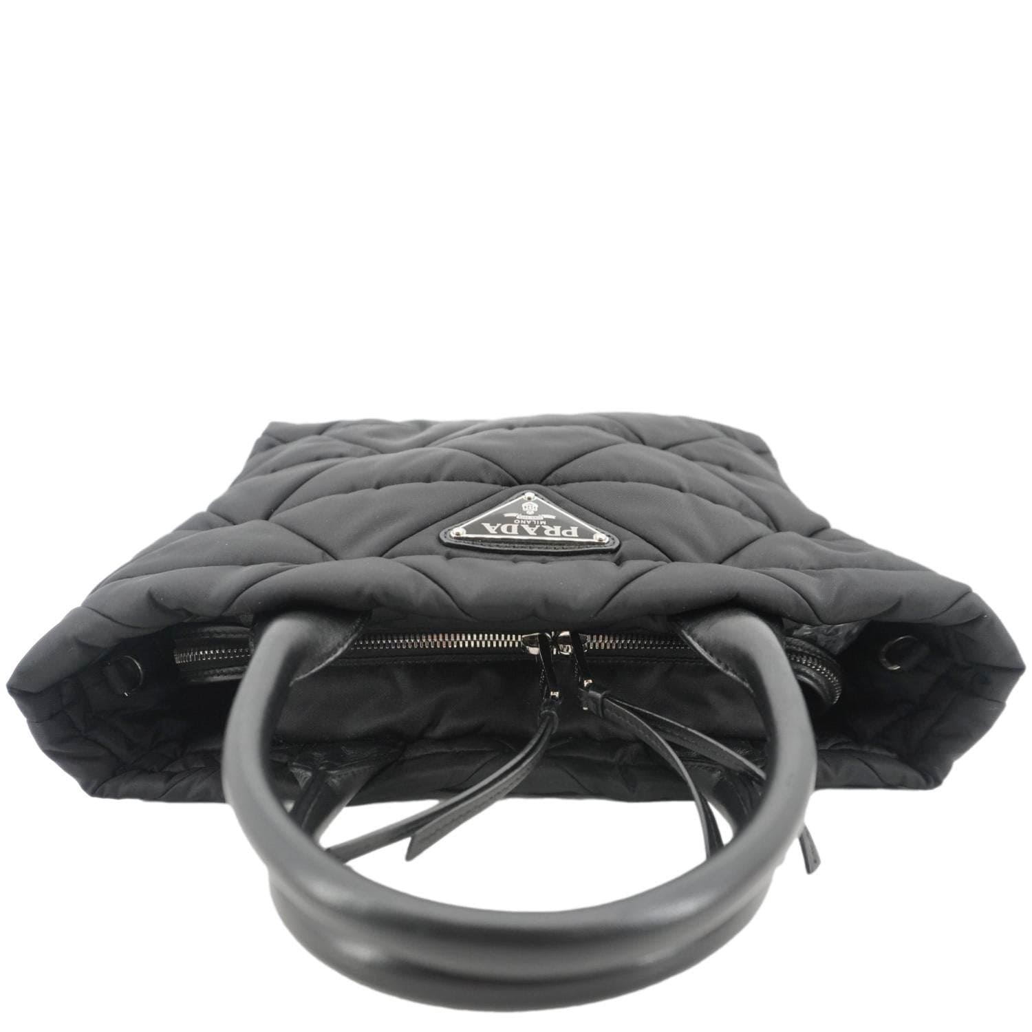 PRADA Padded Re-Nylon Tote Bag  Black