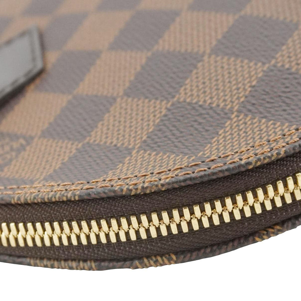 LOUIS VUITTON Alma PM Damier Ebene  Satchel Bag Brown