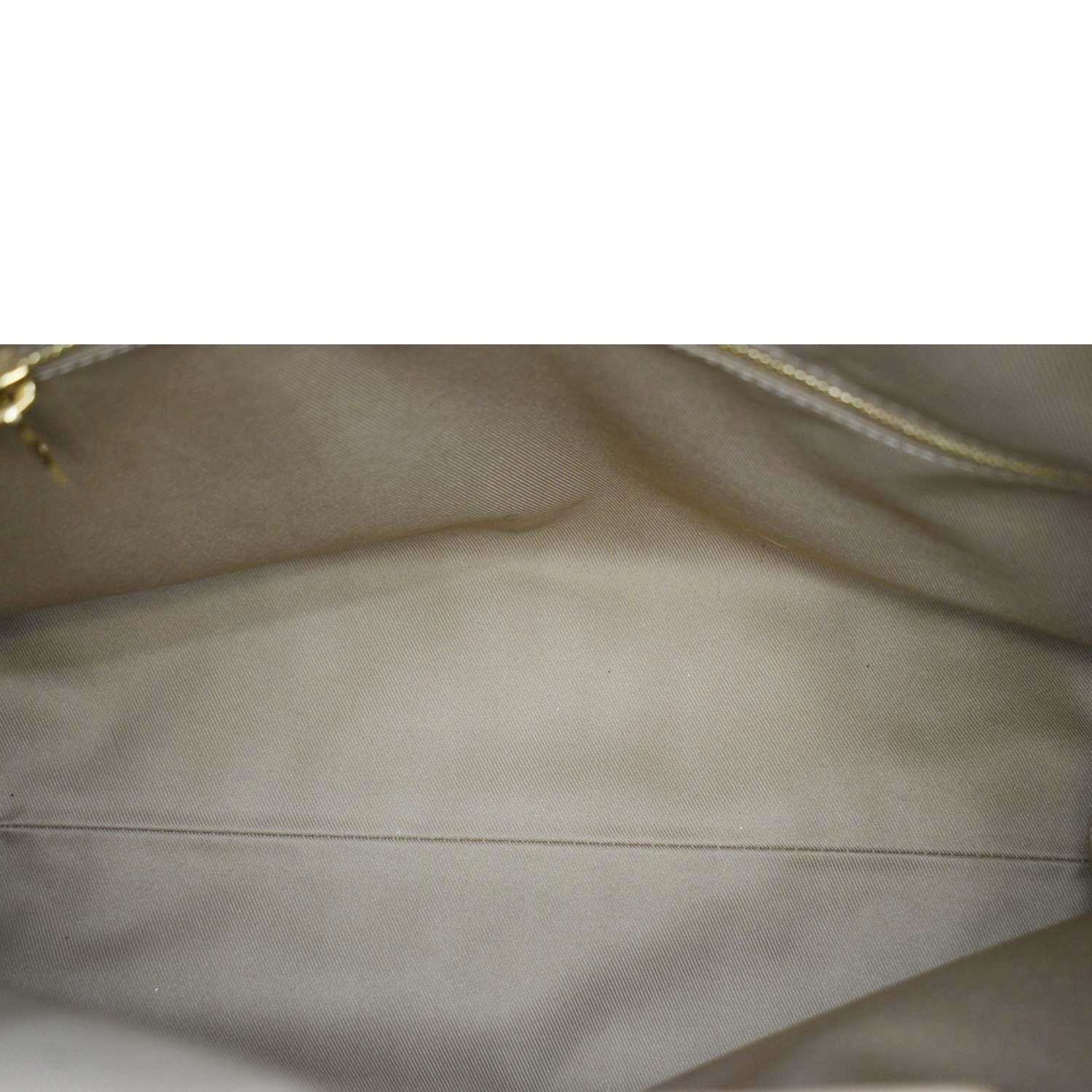 LOUIS VUITTON Graceful MM Monogram Canvas Shoulder Bag Brown