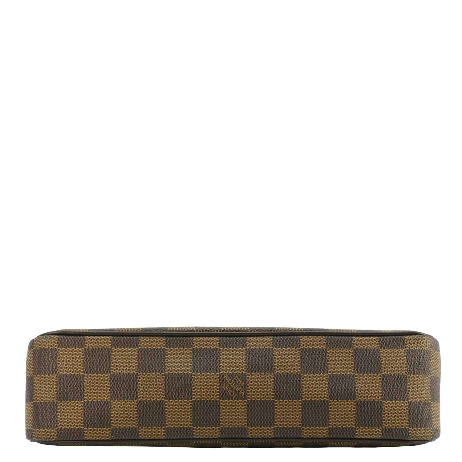 LOUIS VUITTON Recoleta Damier Ebene Brown Shoulder Bag Brown
