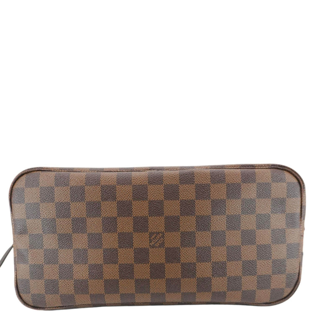 LOUIS VUITTON  Neverfull MM Damier Ebene Shoulder Bag Brown