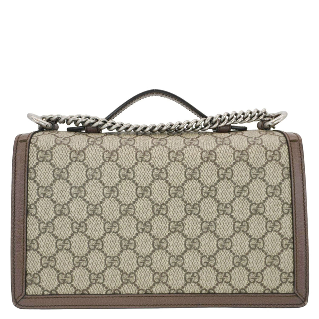 GUCCI Dionysus Gucci Supreme Canvas Top Handle Shoulder Bag Beige 621512