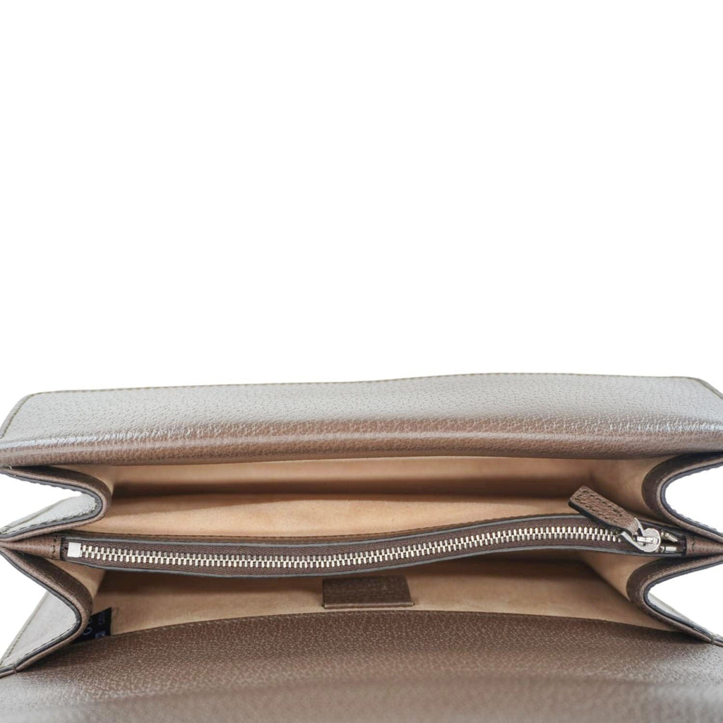 GUCCI Dionysus Gucci Supreme Canvas Top Handle Shoulder Bag Beige 621512