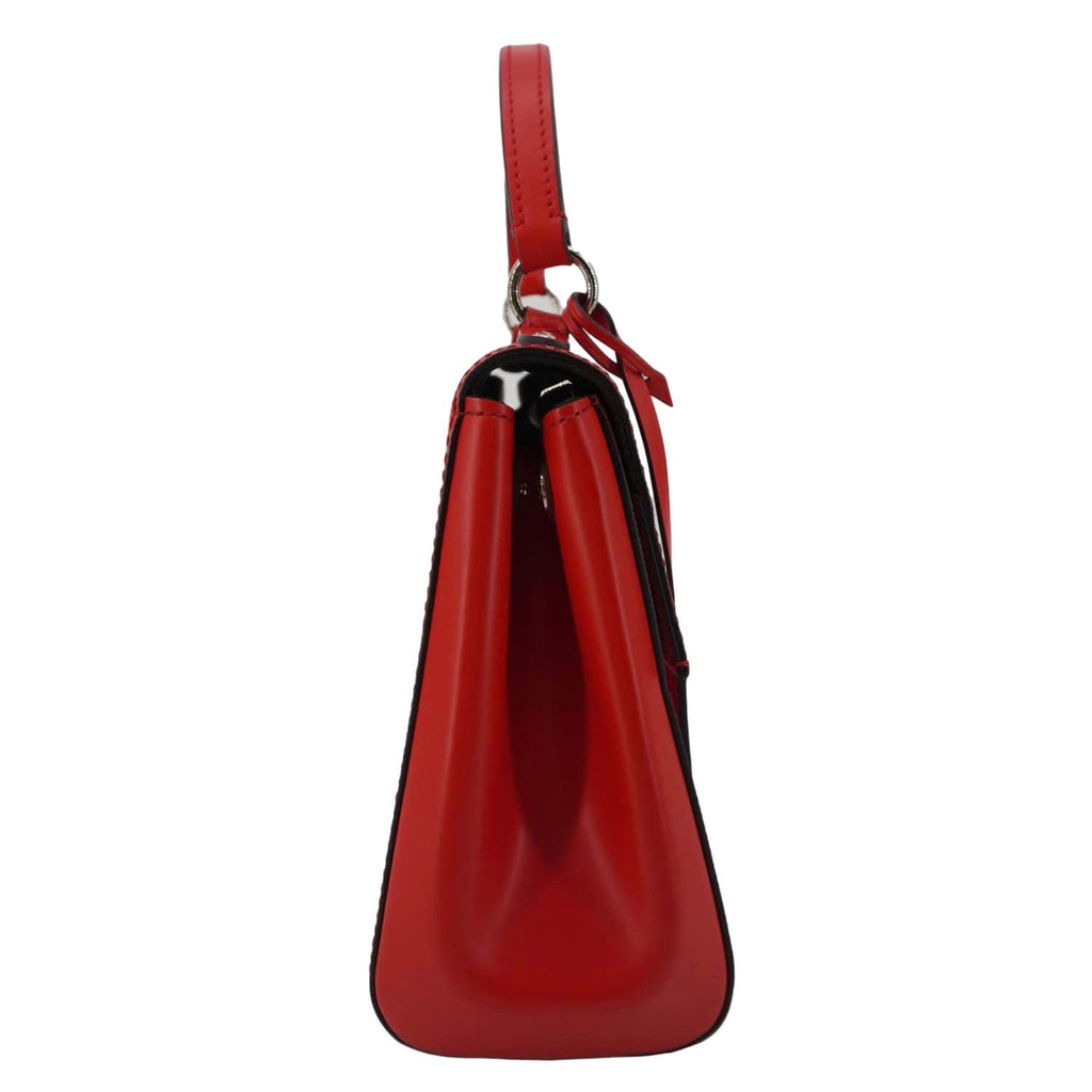 LOUIS VUITTON Cluny BB Epi Leather Top Handle Crossbody Bag Red