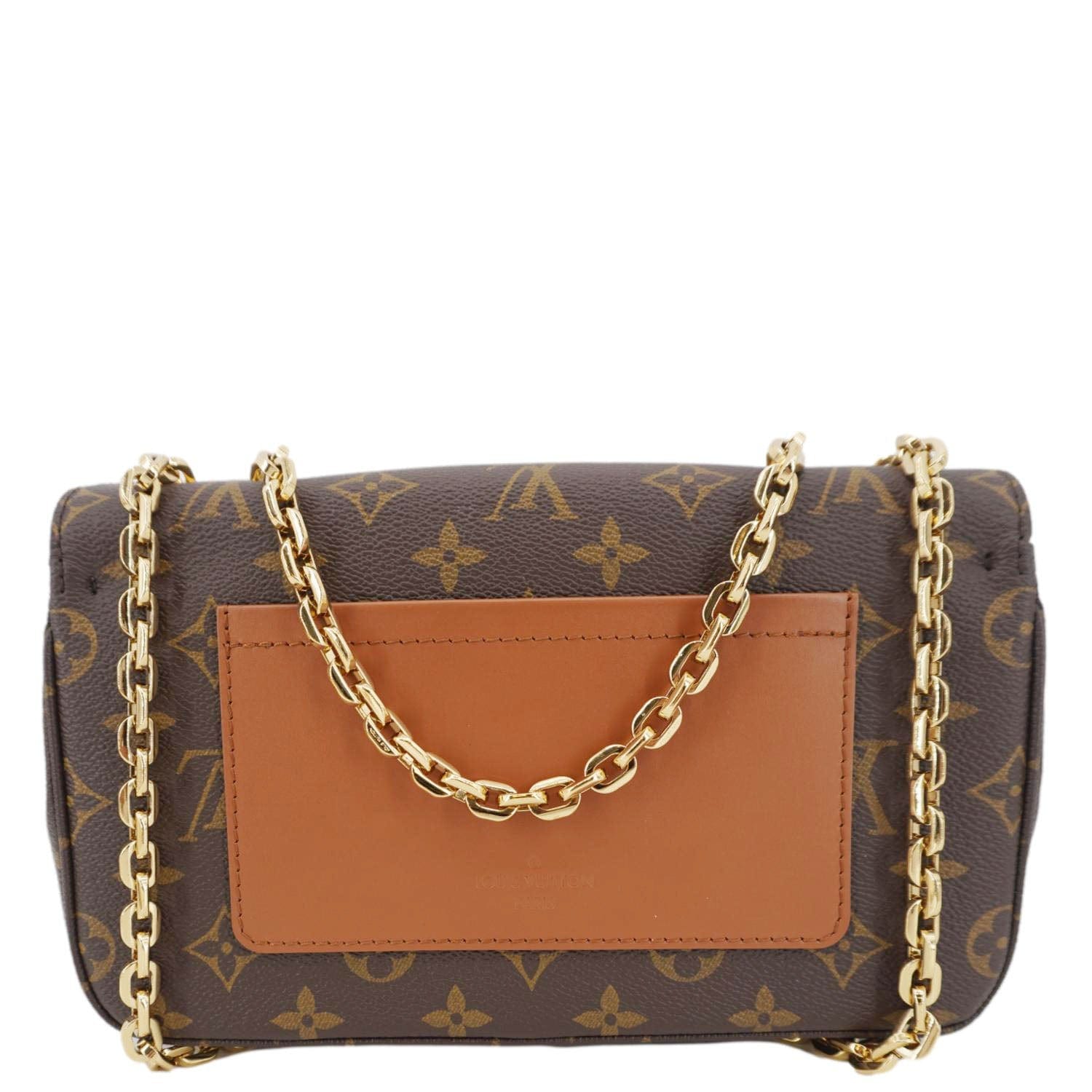 LOUIS VUITTON Marceau Monogram Canvas Shoulder Bag Brown