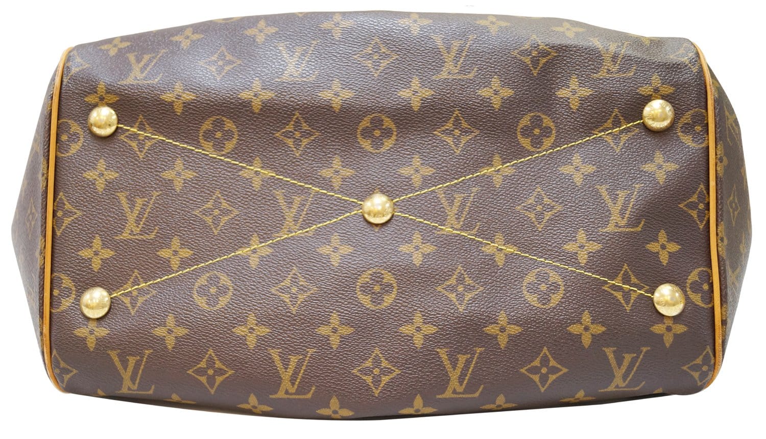 LOUIS VUITTON Monogram Canvas Tivoli GM Brown Shoulder Bag