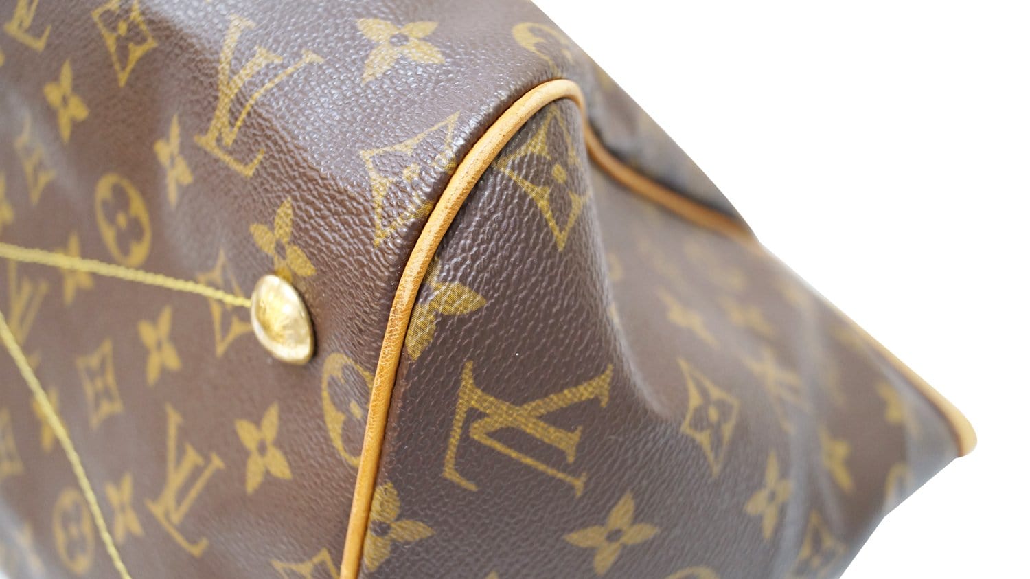 LOUIS VUITTON Monogram Canvas Tivoli GM Brown Shoulder Bag