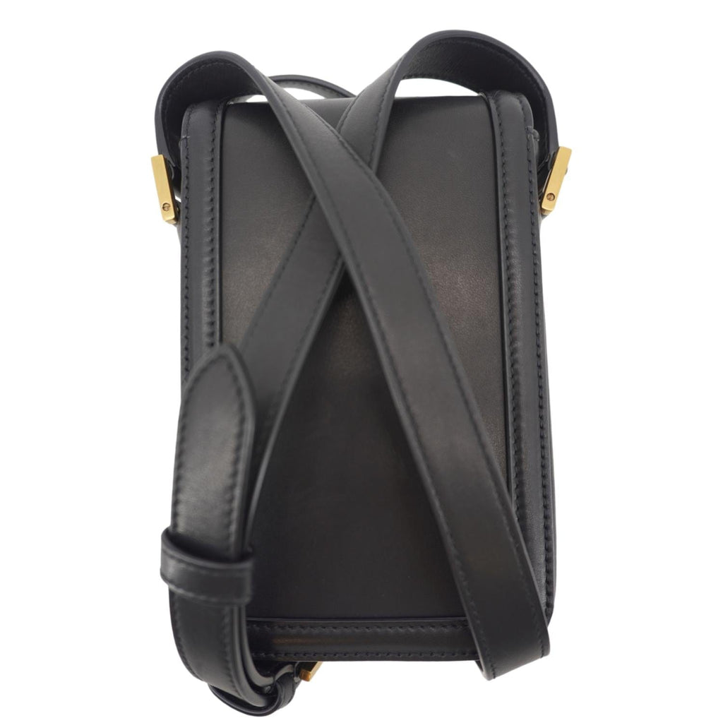 YVES SAINT LAURENT Solferino Mini Smooth Leather Crossbody Bag Black