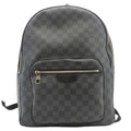 LOUIS VUITTON Josh Damier Graphite Backpack Black