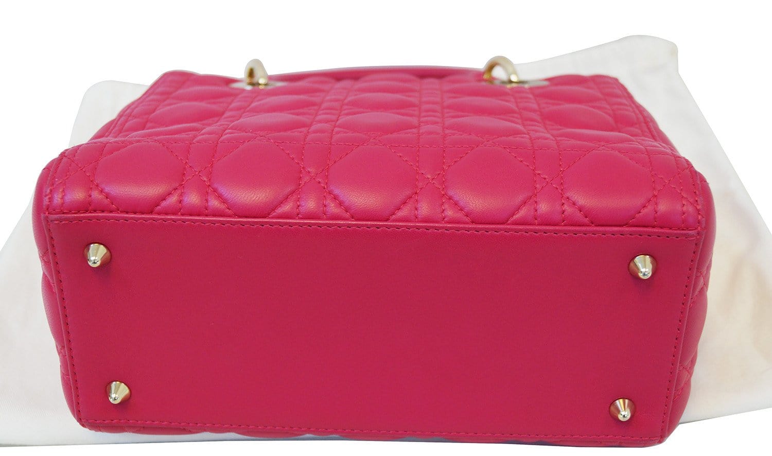 CHRISTIAN DIOR Bag - Cannage Pink  Lady Dior Bag