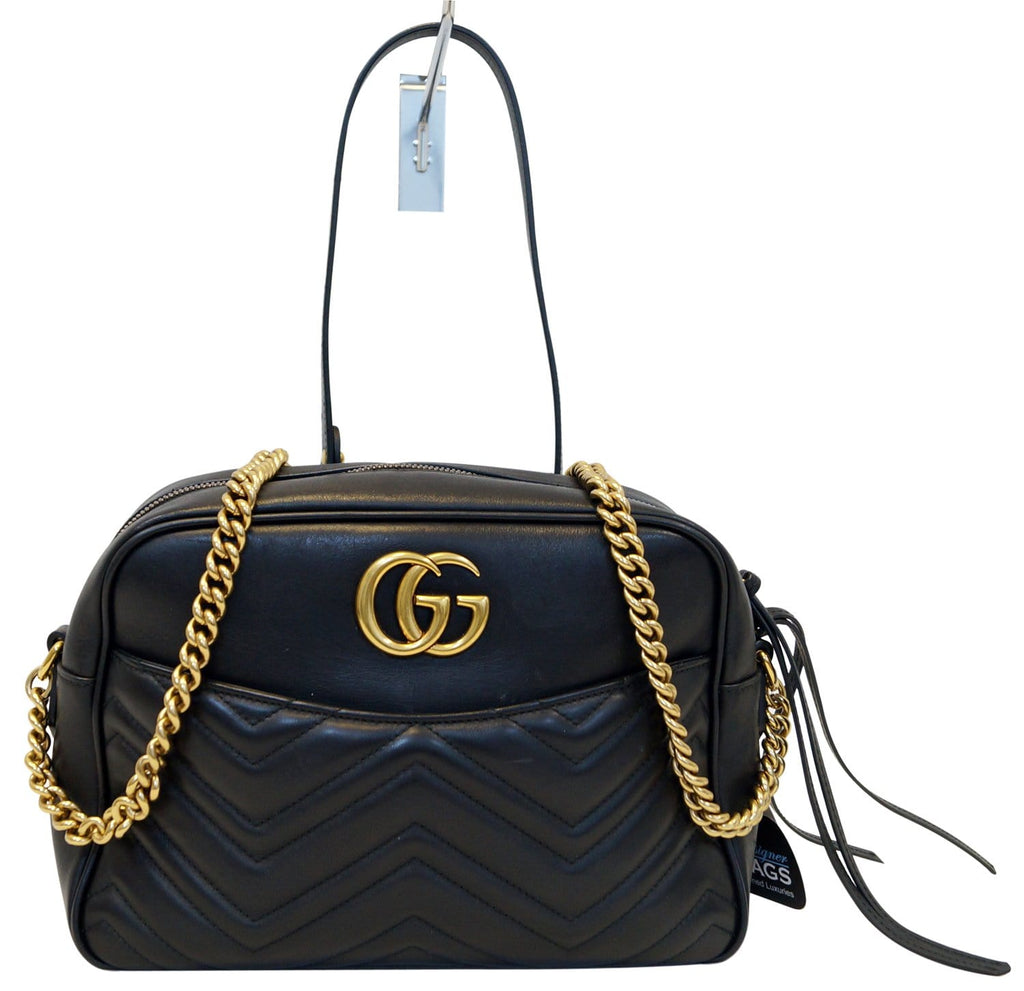 GUCCI Gucci Marmont Medium Matelasse Shoulder Crossbody Bag 443499