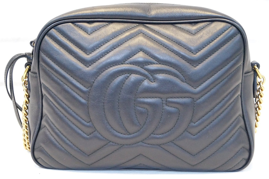 GUCCI Gucci Marmont Medium Matelasse Shoulder Crossbody Bag 443499