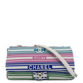 Chanel Venise Biarritz Flap Mixed Fibers Shoulder Bag Multicolor