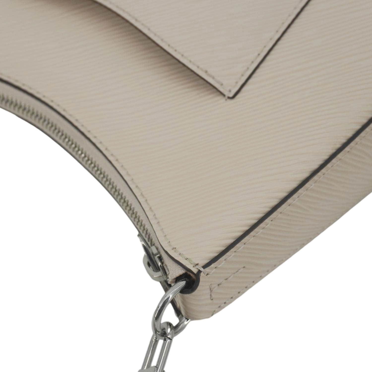 LOUIS VUITTON Marelle Epi Leather Shoulder Bag Cream