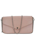 LOUIS VUITTON Felicie Pochette Epi Leather Crossbody Bag Pink