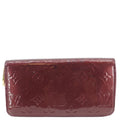 LOUIS VUITTON Monogram Vernis Zippy Wallet Amarante