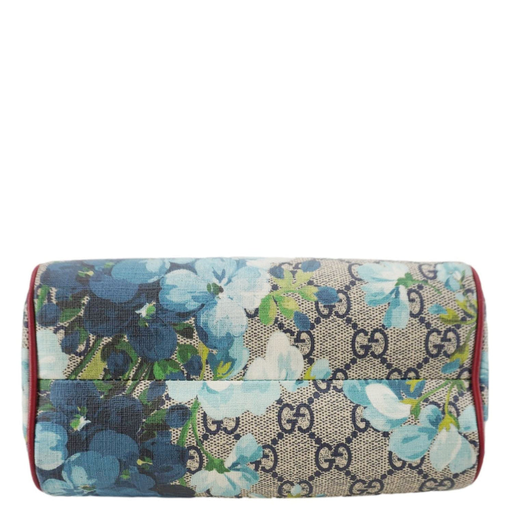 GUCCI Mini Blooms Gucci Supreme Canvas Top Handle Crossbody Bag Multicolor 546312