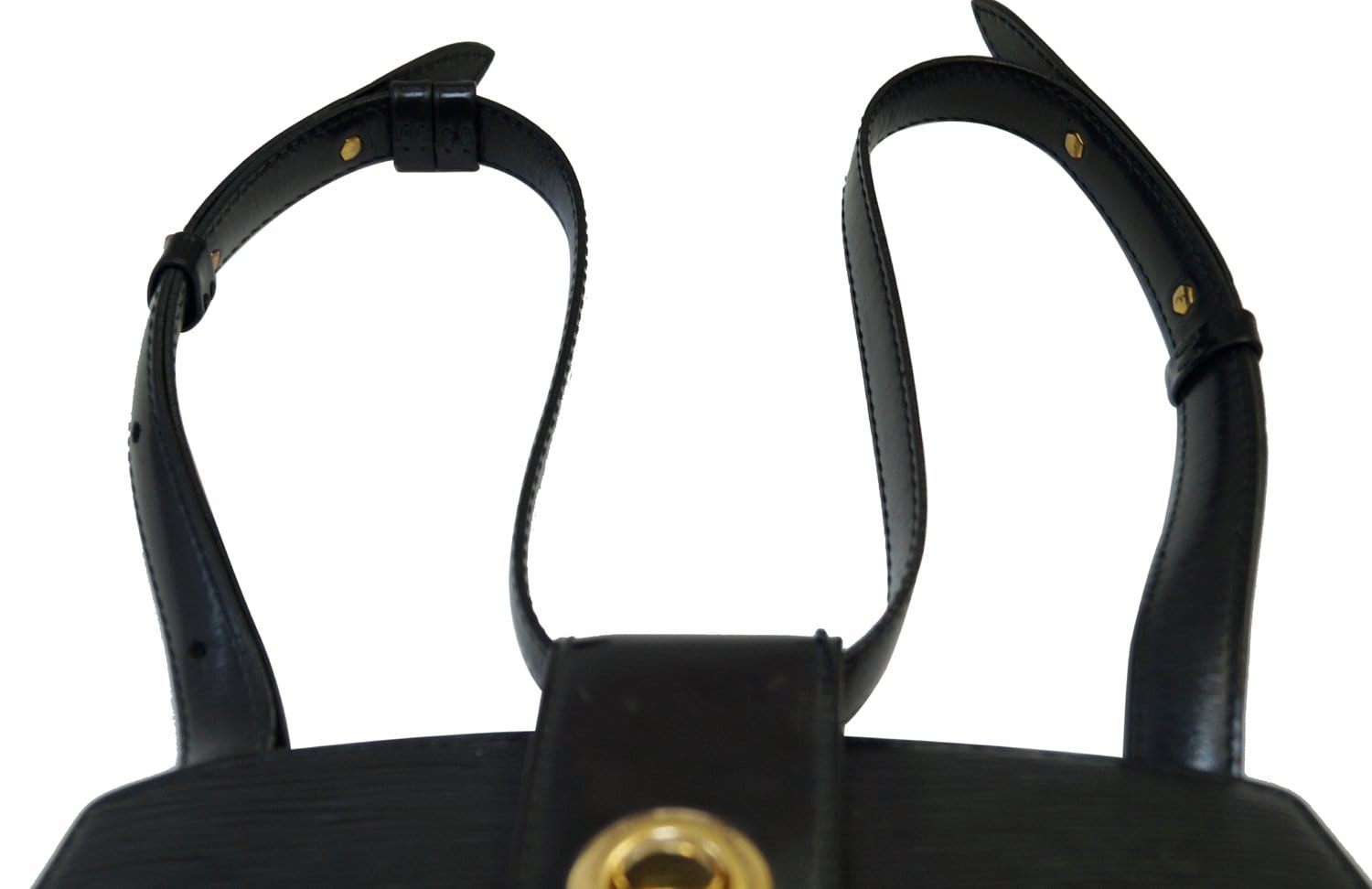 LOUIS VUITTON Epi Leather Black Cluny Shoulder Bag