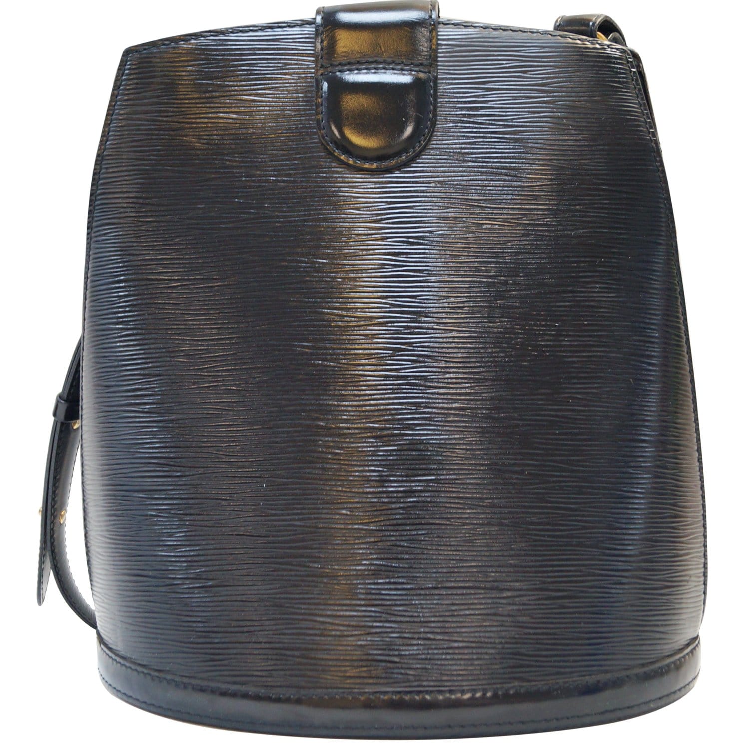 LOUIS VUITTON Epi Leather Black Cluny Shoulder Bag