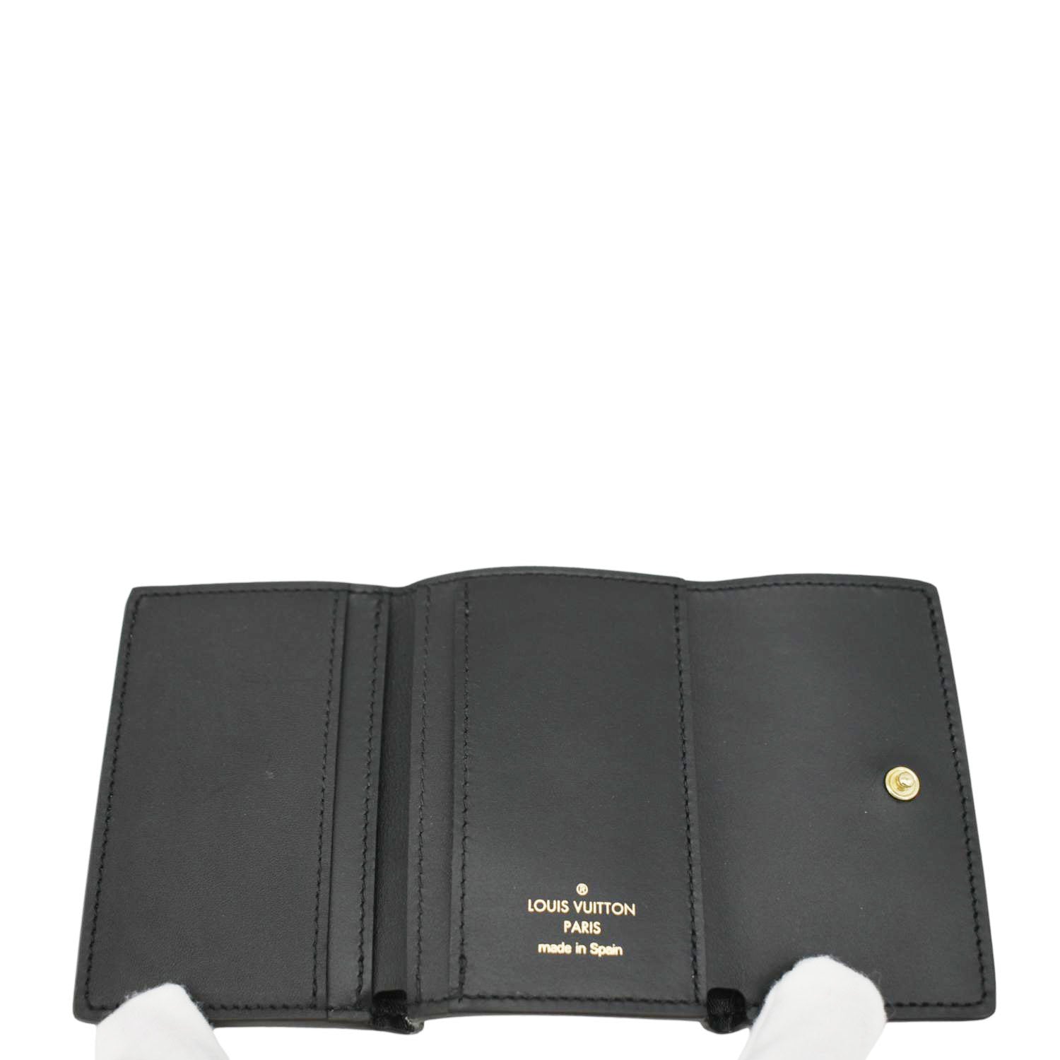 LOUIS VUITTON Trifold  Monogram Canvas Wallet Brown