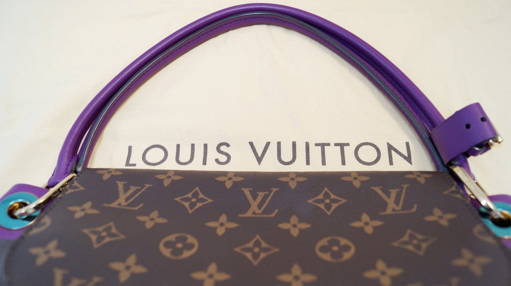 LOUIS VUITTON Monogram Canvas Olympe Shoulder Bag Purple