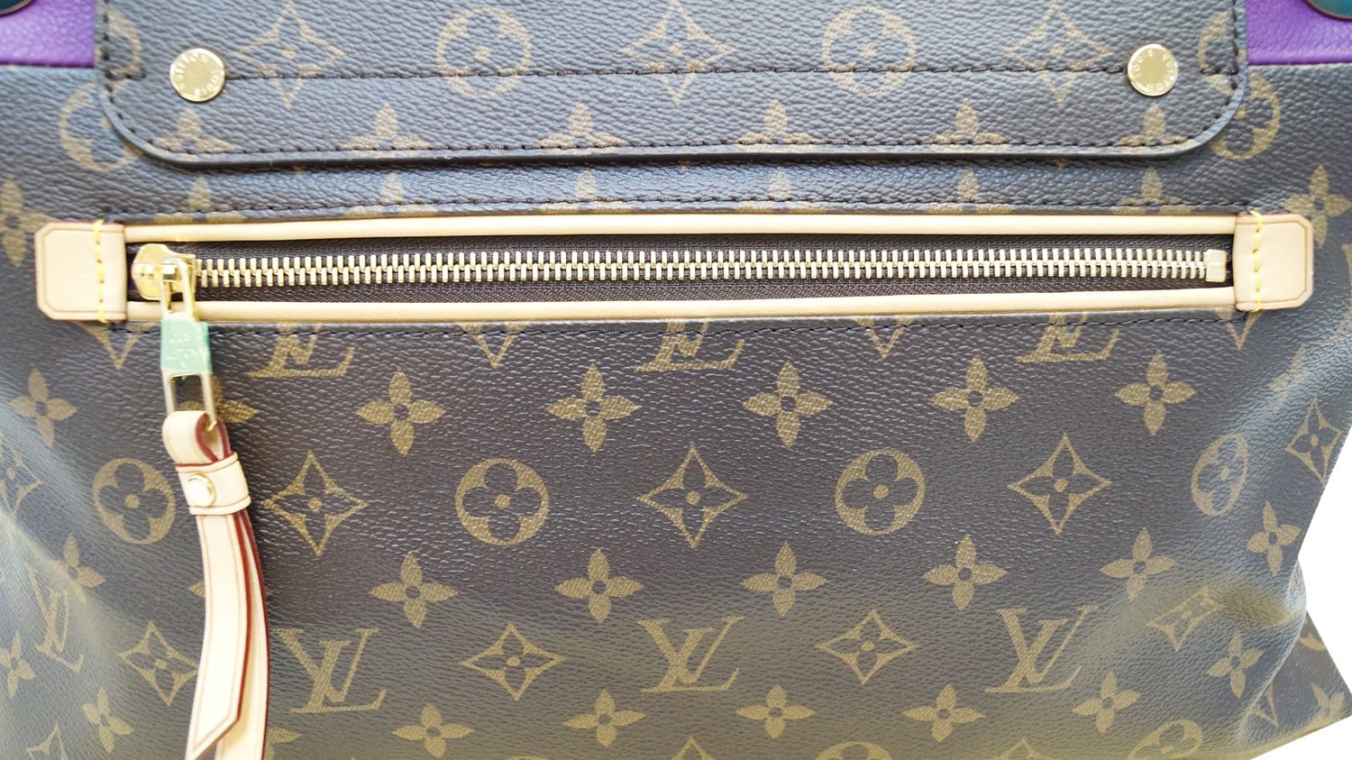 LOUIS VUITTON Monogram Canvas Olympe Shoulder Bag Purple