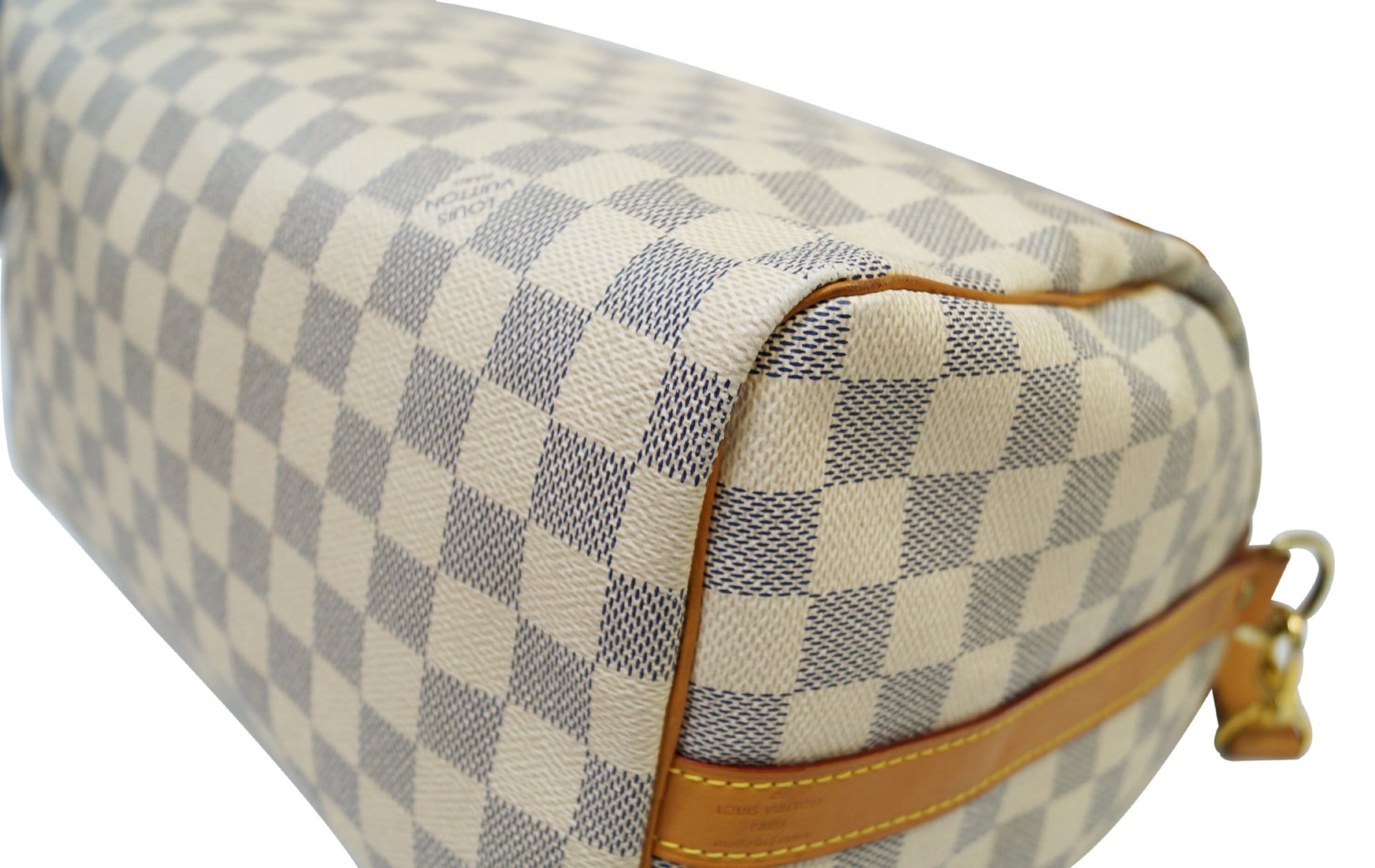 Louis Vuitton Damier Azur Speedy 30 Bandouliere Shoulder Bag