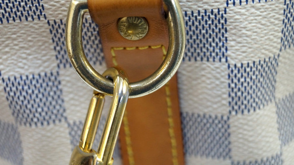 Louis Vuitton Damier Azur Speedy 30 Bandouliere Shoulder Bag