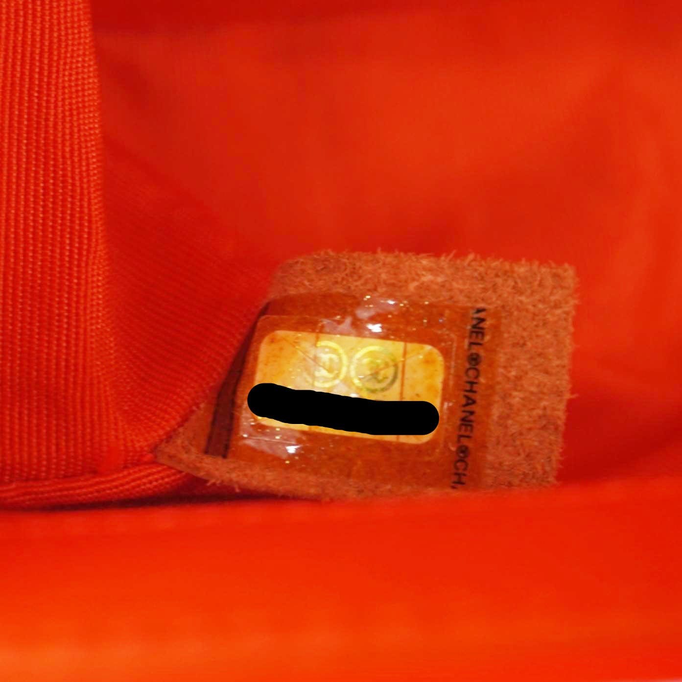 Chanel Boy Flap Small Quilted Patent Leather Shoulder Bag Orange