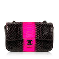 Classic Flap Bag - Mini Rectangular - Python