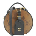 LOUIS VUITTON Mini Boite Chapeau Reverse Monogram Canvas Shoulder Bag Brown