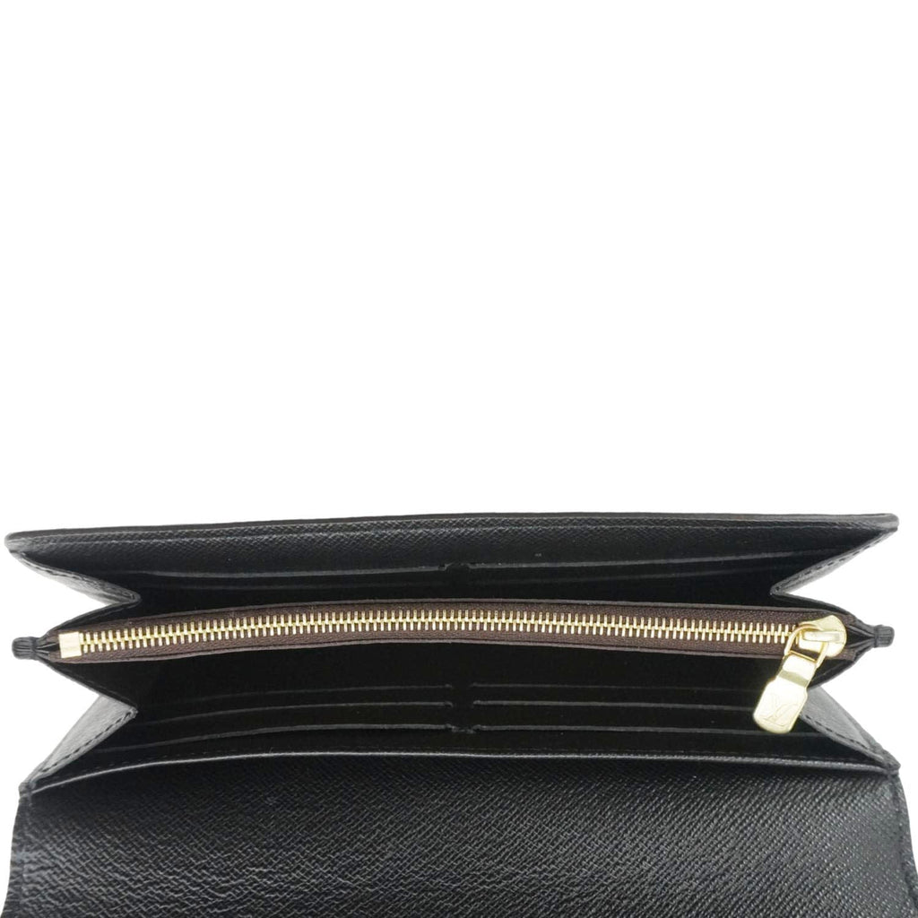 LOUIS VUITTON Sarah Monogram Reverse Canvas Wallet Brown