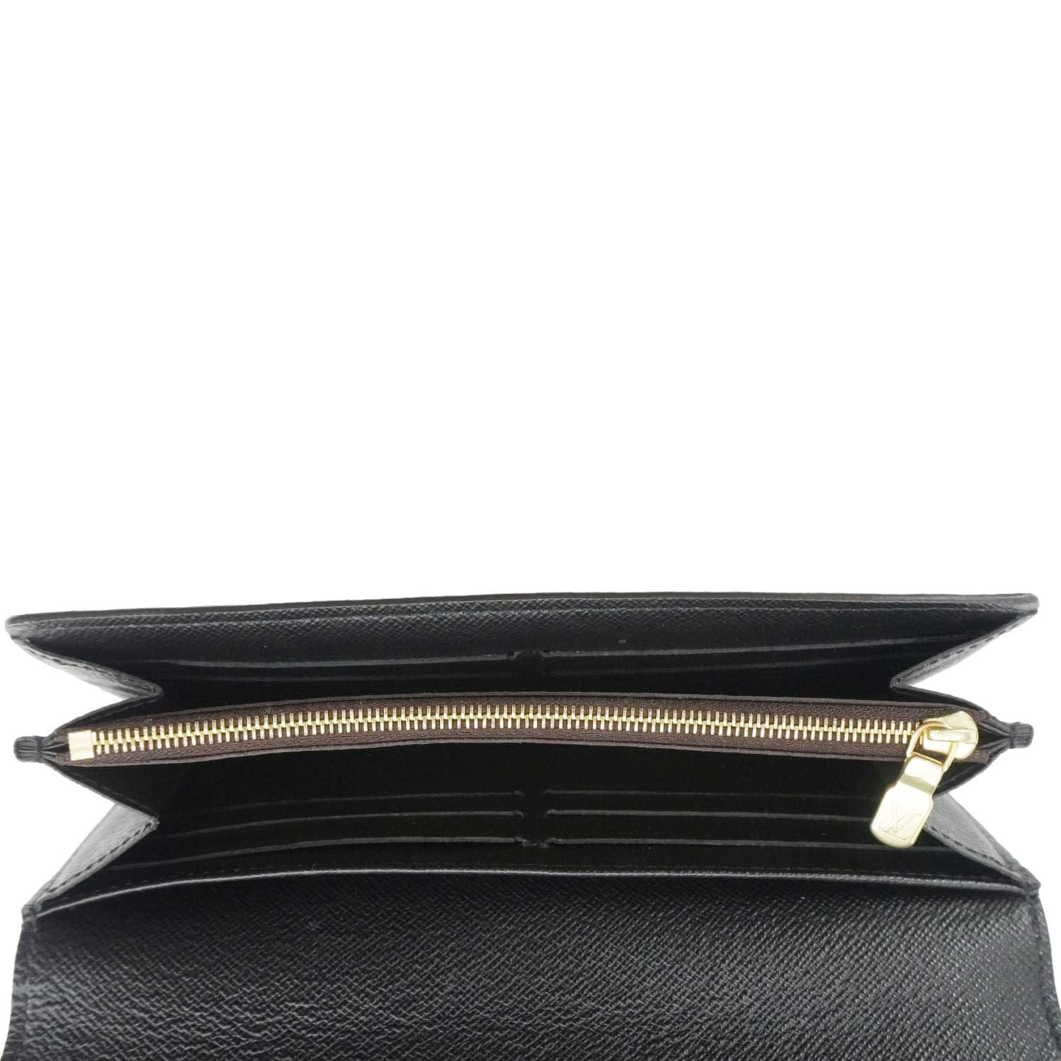 LOUIS VUITTON Sarah Monogram Reverse Canvas Wallet Brown