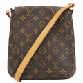LOUIS VUITTON Mtte Salsa Monogram Canvas Crossbody Bag Brown