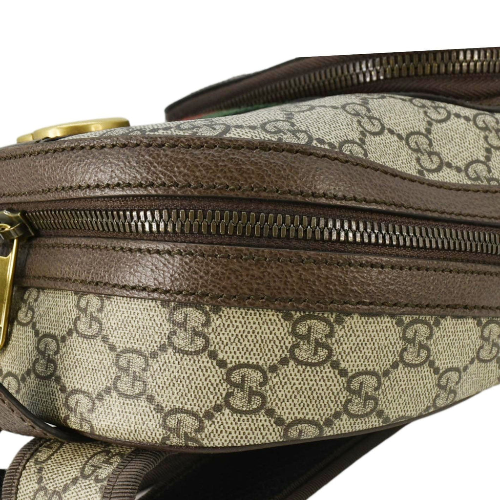 GUCCI Ophidia Small Gucci Supreme Canvas Backpack Beige 547965