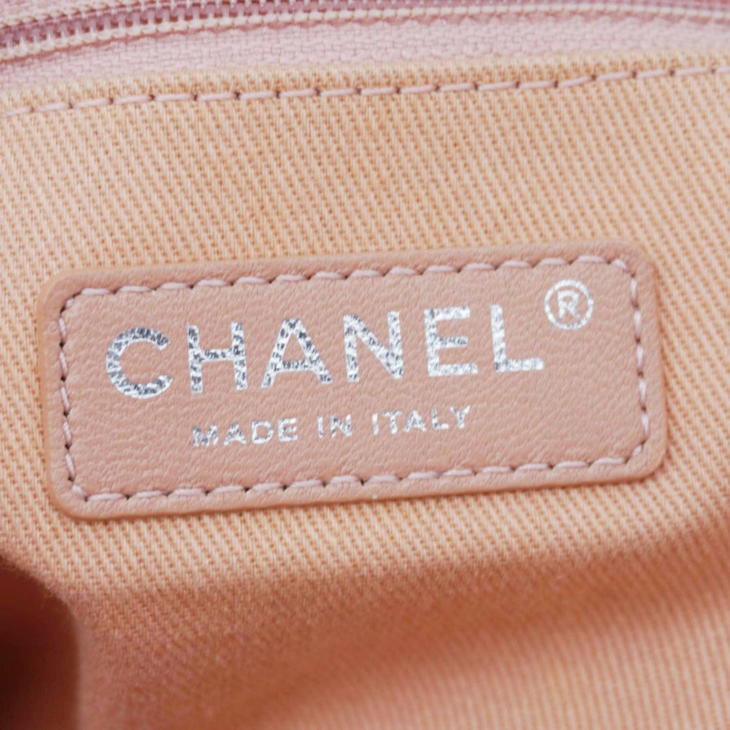 Chanel Deauville Large Raffia Mixed Fibers Tote Bag Cream