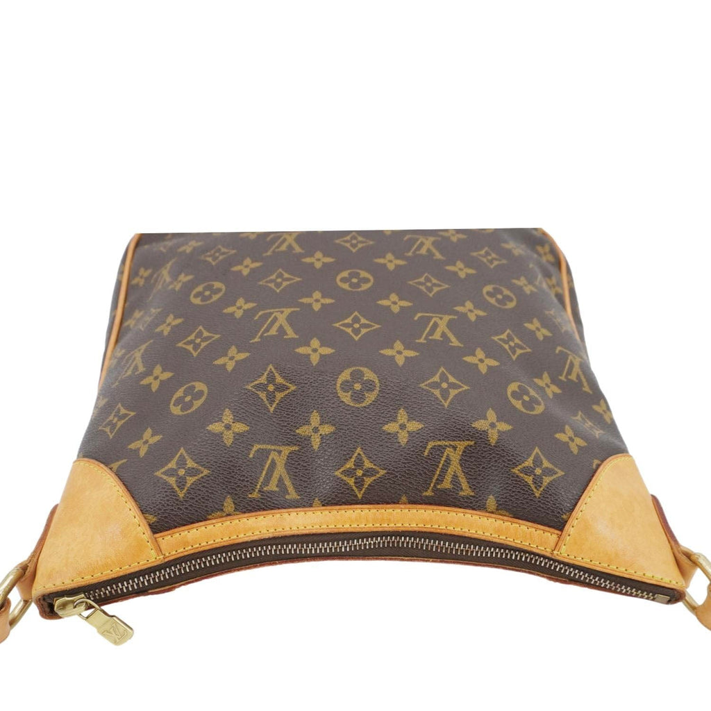 LOUIS VUITTON Odeon Monogram Canvas Shoulder Bag Brown