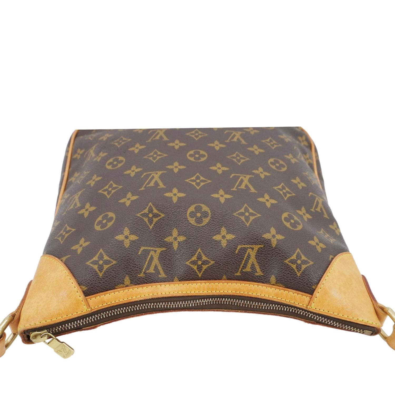 LOUIS VUITTON Odeon Monogram Canvas Shoulder Bag Brown