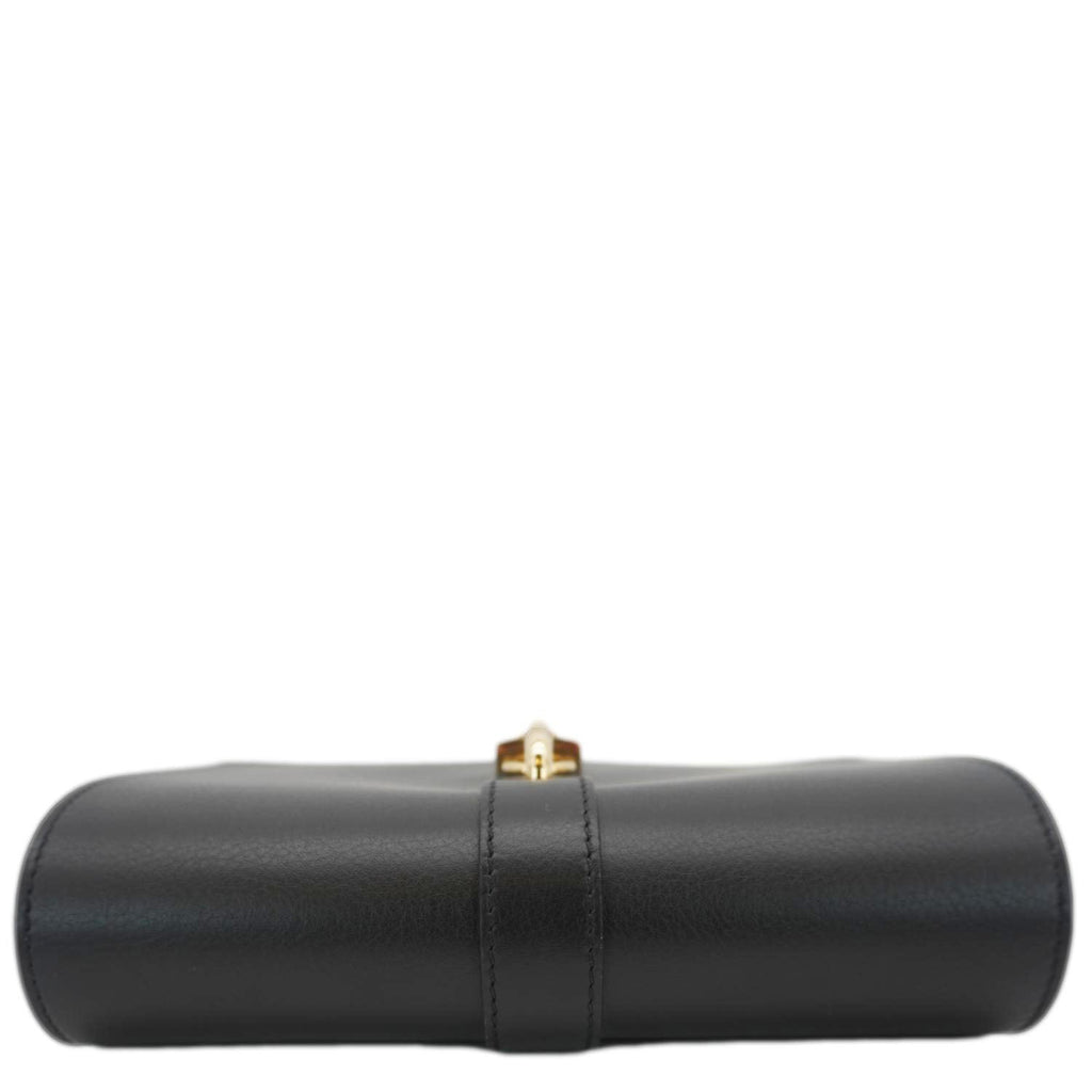 LOUIS VUITTON Rendez Vous Calfskin Leather Crossbody Bag Black