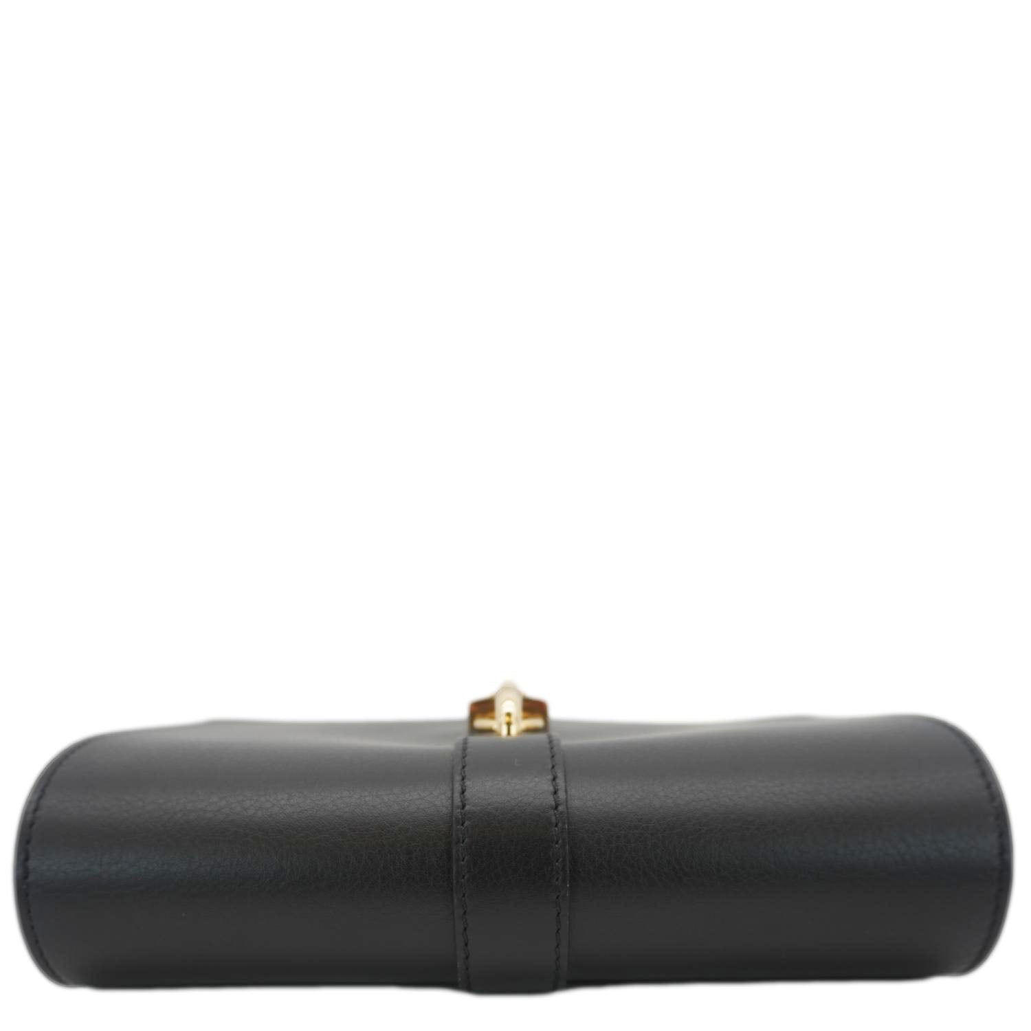LOUIS VUITTON Rendez Vous Calfskin Leather Crossbody Bag Black