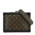 LOUIS VUITTON Solar Ray Soft Trunk Monogram Canvas Shoulder Bag Brown
