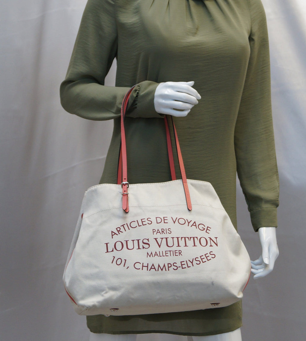 LOUIS VUITTON Articles De Voyage Cabas MM Shoulder Bag
