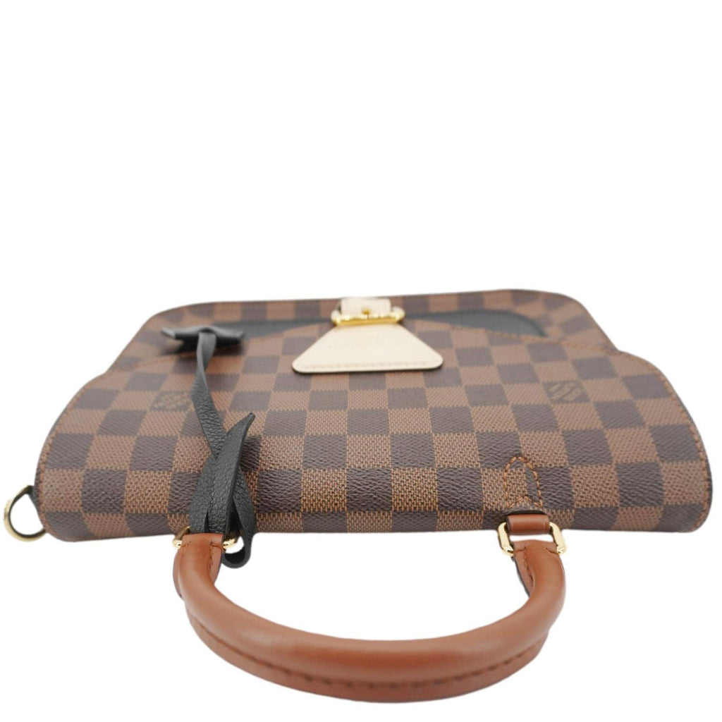 LOUIS VUITTON Beaumarchais Damier Ebene Shoulder Bag Brown