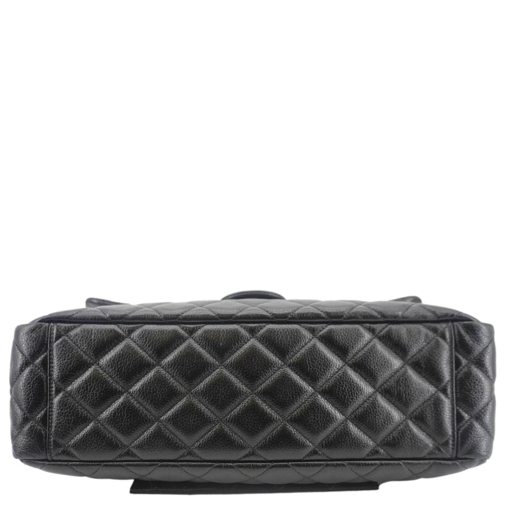 Chanel XXL Flap Bag Lambskin Leather Shoulder Bag Black