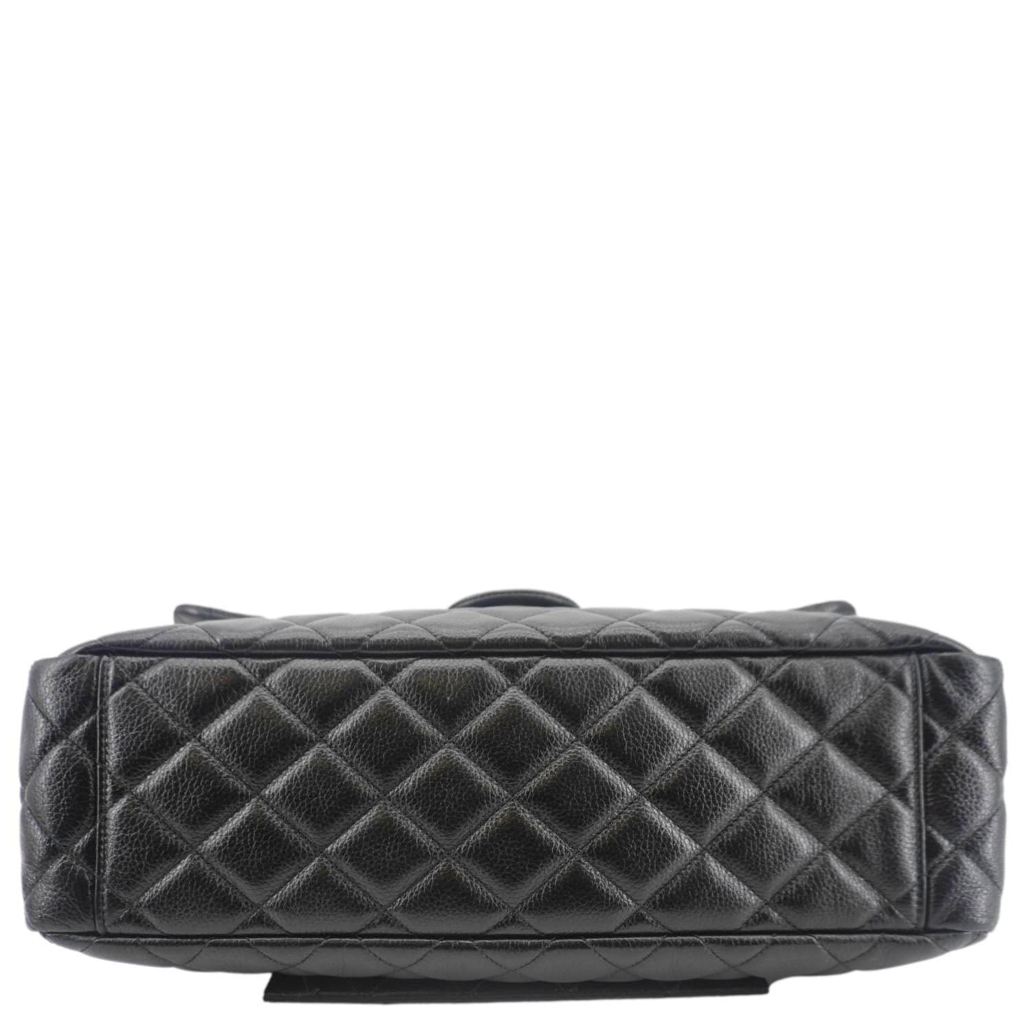 Chanel XXL Flap Bag Lambskin Leather Shoulder Bag Black