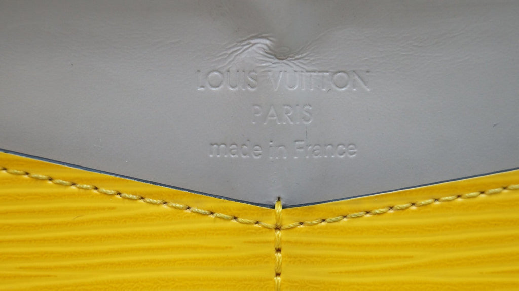 LOUIS VUITTON Epi Portefeuille Flore Long Wallet White Yellow - Final Call