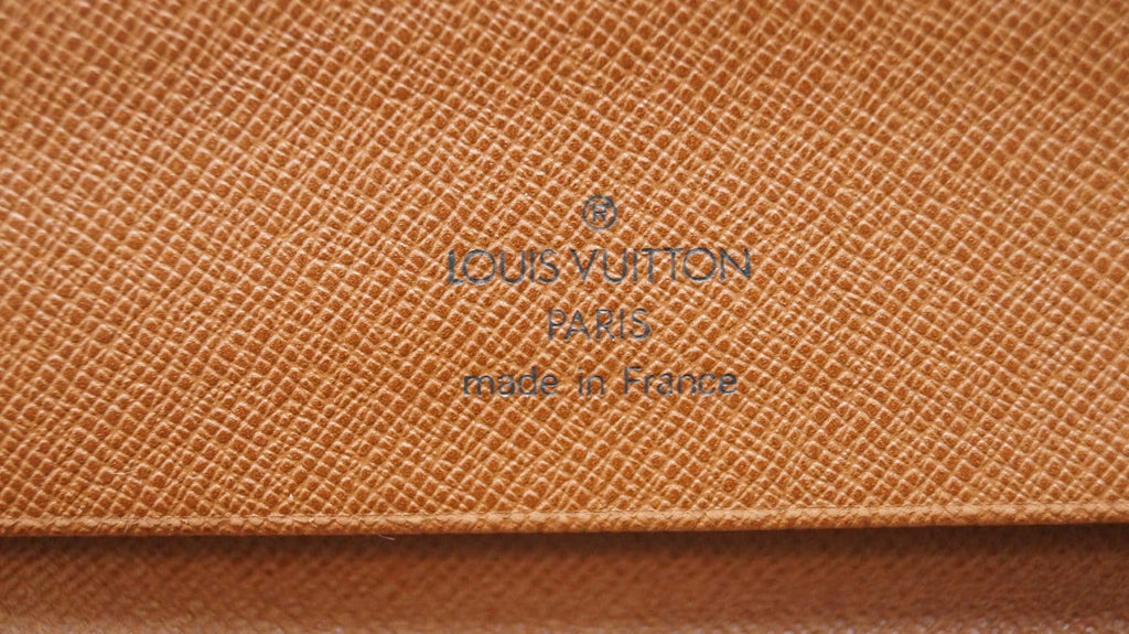 LOUIS VUITTON Monogram Canvas Pochette Rabat Clutch Bag